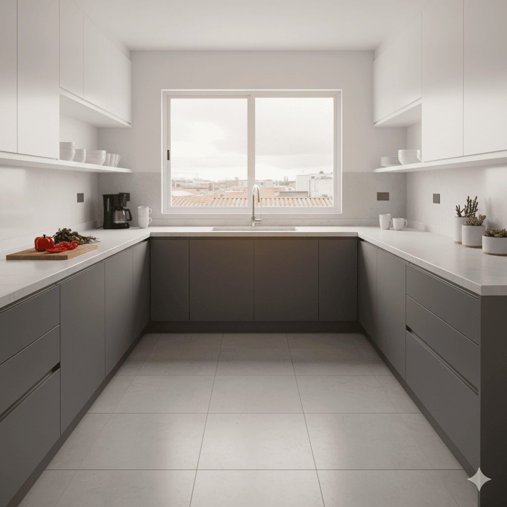 Cocinas de galería (Galley)